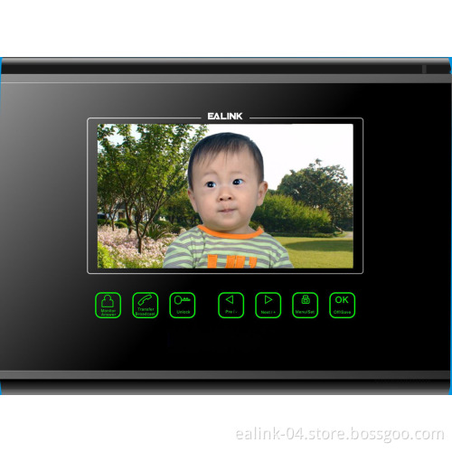 Touch Button Video Door Phone with 7" Digital Screen (M2007B)